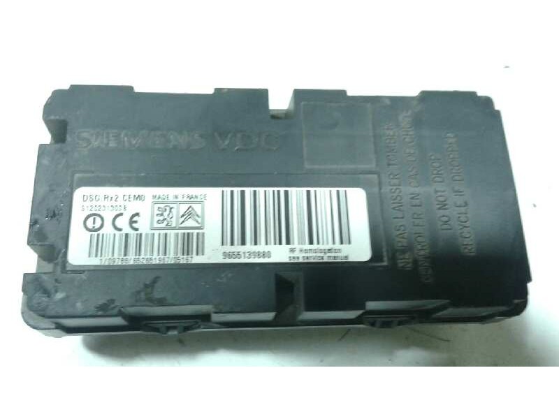 Recambio de centralita para citroen c4 coupe vts referencia OEM IAM 9655139880  