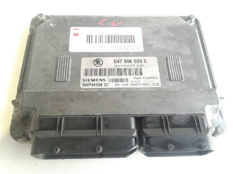 Recambio de centralita motor uce para skoda fabia (6y2/6y3) fresh referencia OEM IAM 047906033 SIEMENS 