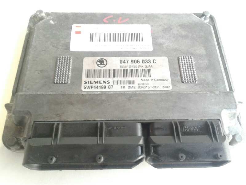 Recambio de centralita motor uce para skoda fabia (6y2/6y3) fresh referencia OEM IAM 047906033 SIEMENS 