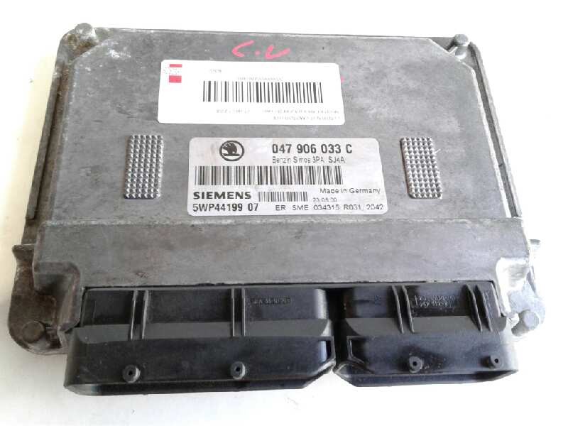Recambio de centralita motor uce para skoda fabia (6y2/6y3) fresh referencia OEM IAM 047906033 SIEMENS 