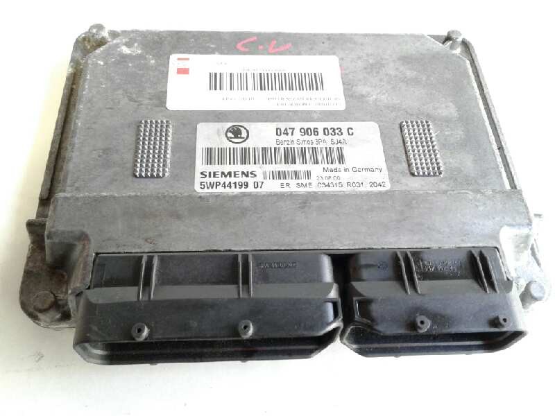 Recambio de centralita motor uce para skoda fabia (6y2/6y3) fresh referencia OEM IAM 047906033 SIEMENS 