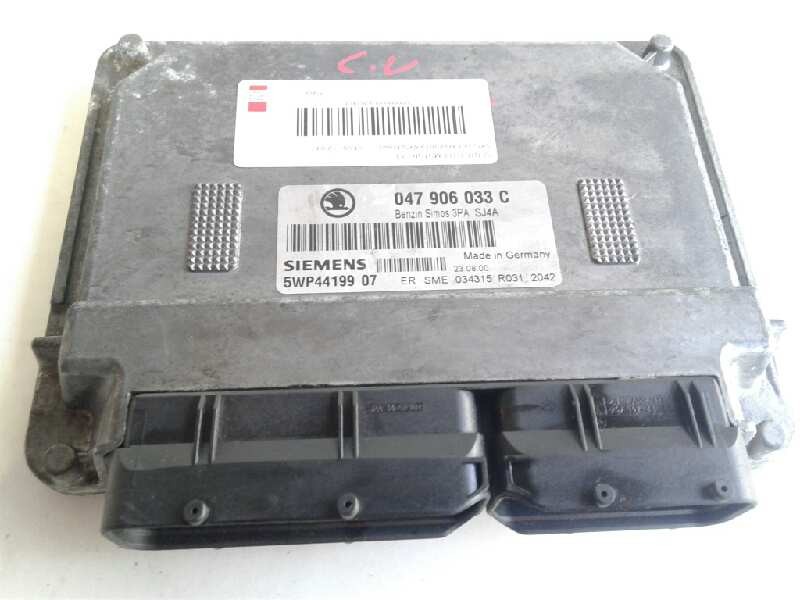 Recambio de centralita motor uce para skoda fabia (6y2/6y3) fresh referencia OEM IAM 047906033 SIEMENS 