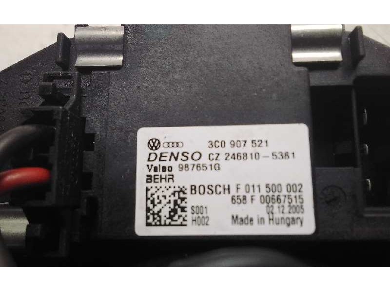 Recambio de motor calefaccion para skoda octavia combi (1z5) elegance 4x4 referencia OEM IAM 3C0907521  