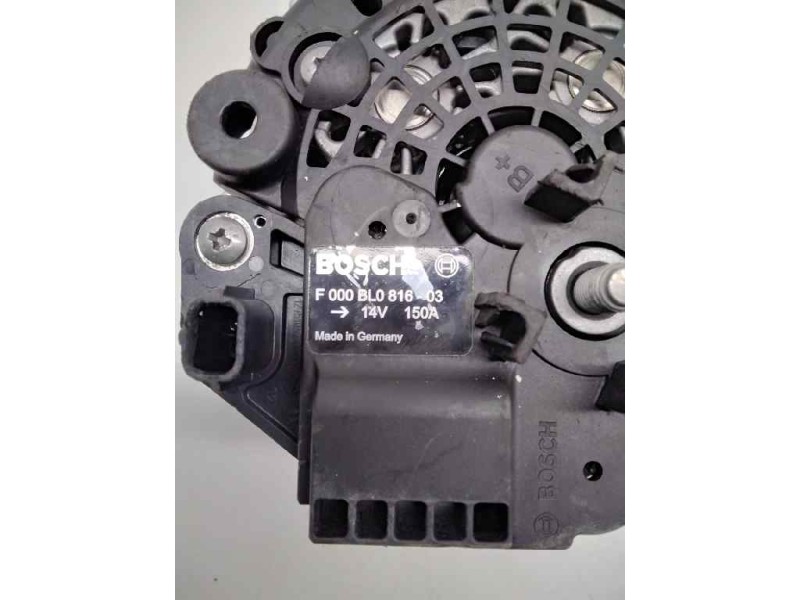 Recambio de alternador para nissan x-trail (t32) 1.6 dci turbodiesel cat referencia OEM IAM F000BL0816-03 GEN41019 14V 150A