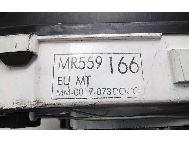 Recambio de cuadro instrumentos para mitsubishi l 200 (k6/7) 2500 td american sport (4-ptas.) referencia OEM IAM MR559166  