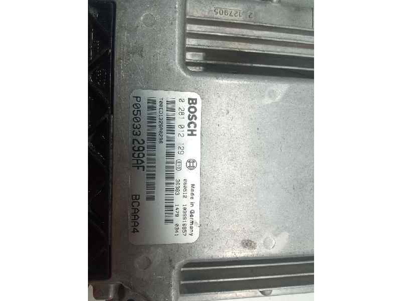 Recambio de centralita motor uce para dodge caliber sxt referencia OEM IAM 05187449AD  