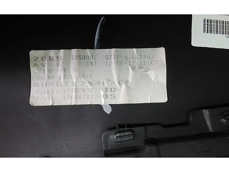 Recambio de guarnecido puerta delantera izquierda para renault captur dynamique referencia OEM IAM 809012294R6C  