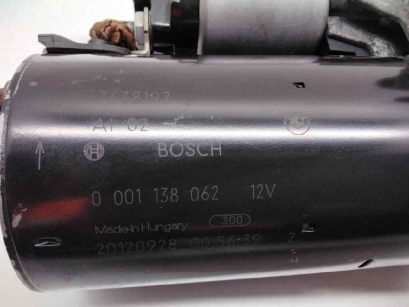 Recambio de motor arranque para bmw serie 1 lim. (f20) 114i referencia OEM IAM 0001138062 7638192AI02 20120928