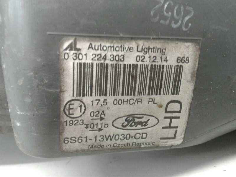 Recambio de faro izquierdo para ford fiesta (cbk) ambiente referencia OEM IAM 1320349  
