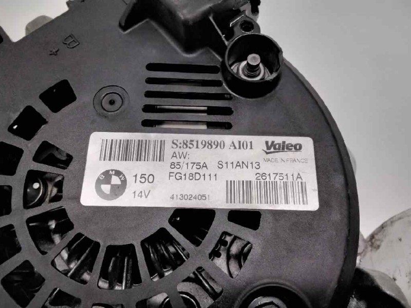 Recambio de alternador para bmw serie 1 lim. (f21) 116d referencia OEM IAM  8519890A101 14V 175A