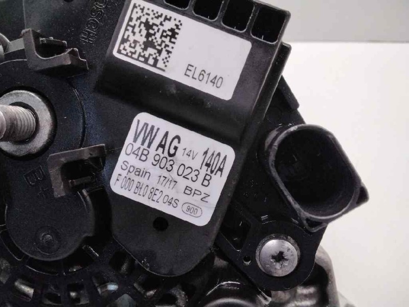 Recambio de alternador para skoda fabia active referencia OEM IAM 04B903023B F000BL08E2 14V 140A