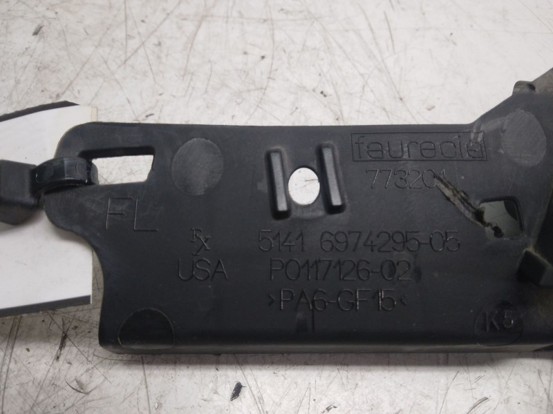 Recambio de maneta interior trasera izquierda para bmw x5 (e70) 3.0d referencia OEM IAM 5141697429505  