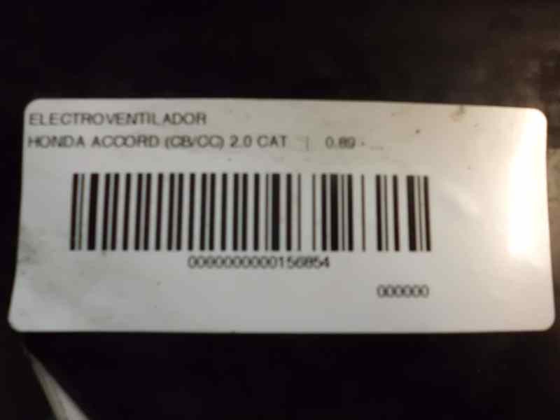Recambio de electroventilador para honda accord (cb/cc) 2.0 cat referencia OEM IAM   