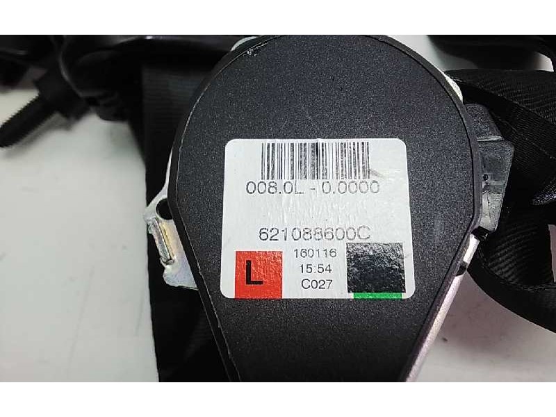 Recambio de cinturon seguridad delantero izquierdo para dacia sandero laureate referencia OEM IAM 621088600C  