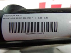 Recambio de radiador agua para mg rover serie 800 (rs) referencia OEM IAM   108005 2