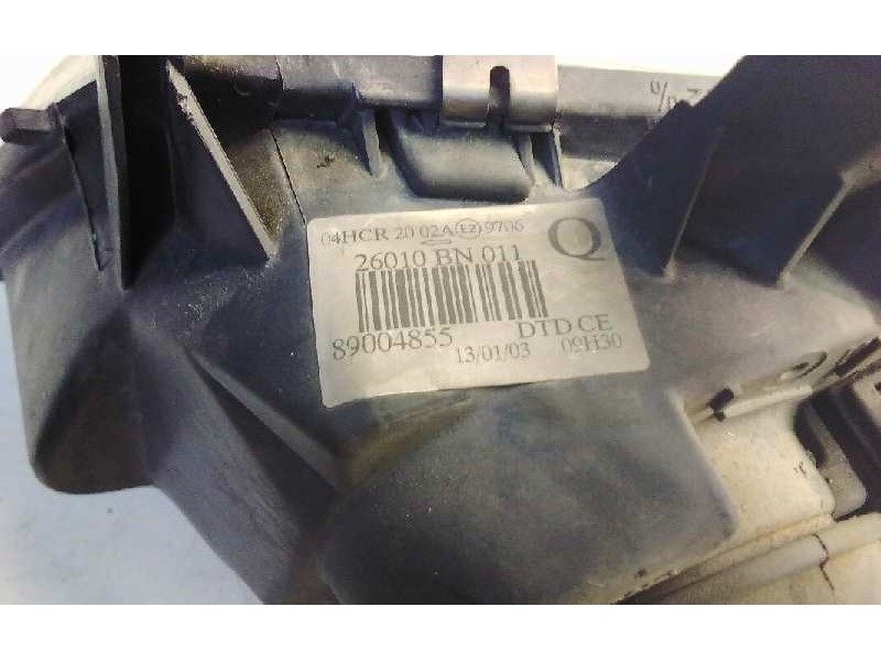 Recambio de faro derecho para nissan almera (n16/e) acenta referencia OEM IAM 26010BN011  
