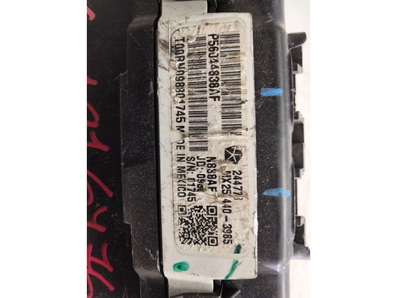 Recambio de cuadro instrumentos para dodge journey sxt referencia OEM IAM 244773  