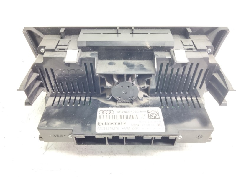 Recambio de mando calefaccion / aire acondicionado para audi a3 cabriolet (8p) ambition referencia OEM IAM 8P0820043BD  