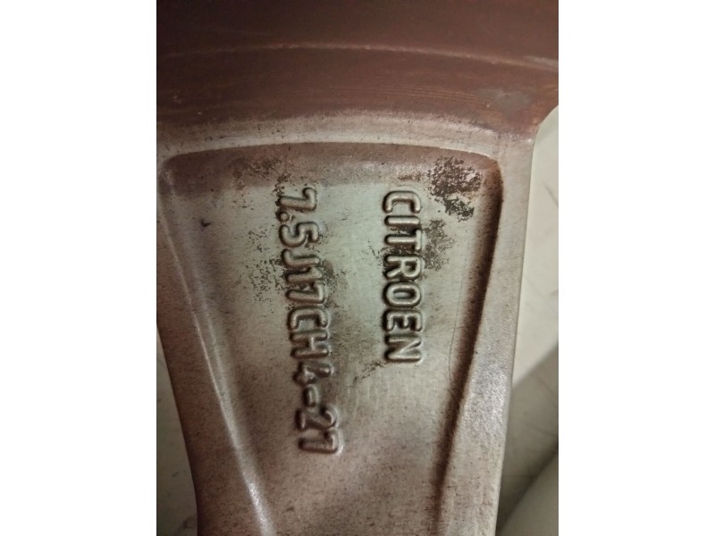 Recambio de llanta aluminio para citroen ds5 2.0 hdi fap referencia OEM IAM 17-4-TORNILLOS  