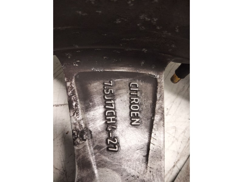 Recambio de llanta aluminio para citroen ds5 2.0 hdi fap referencia OEM IAM 17-4-TORNILLOS  