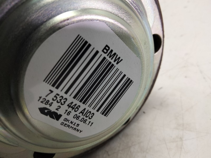 Recambio de transmision trasera derecha para bmw serie 1 berlina (e81/e87) 116d referencia OEM IAM 7533466AI03  