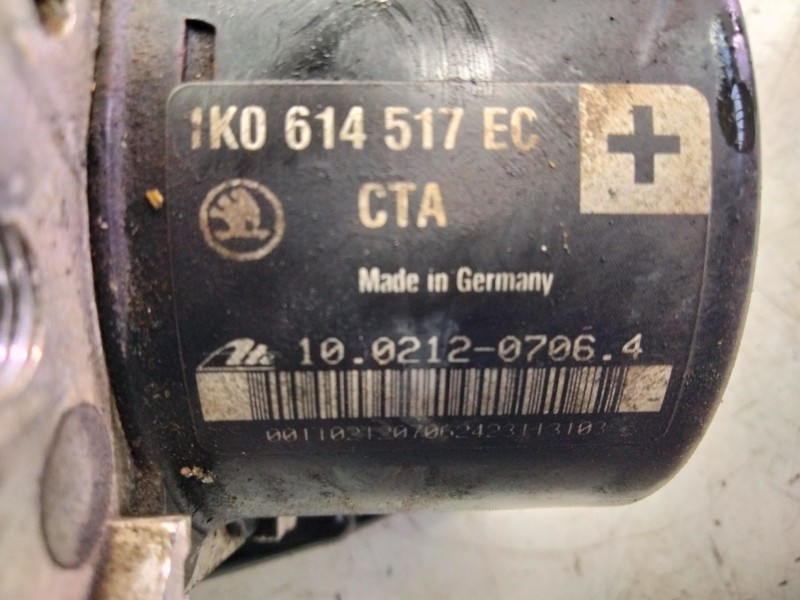 Recambio de abs para skoda yeti referencia OEM IAM 1K0614517EC  