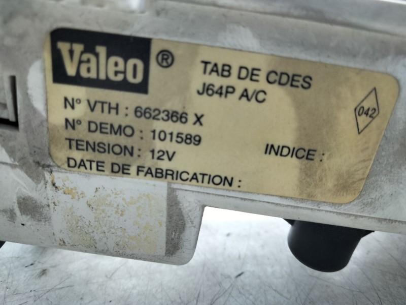 Recambio de mando calefaccion / aire acondicionado para renault scenic (ja..) 1.6 referencia OEM IAM 662366X  