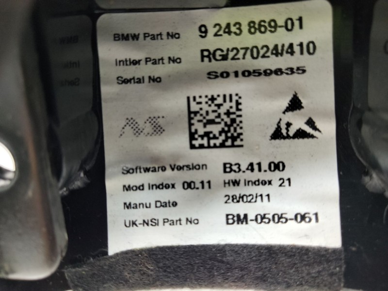 Recambio de cuadro instrumentos para mini mini (r56) one referencia OEM IAM   