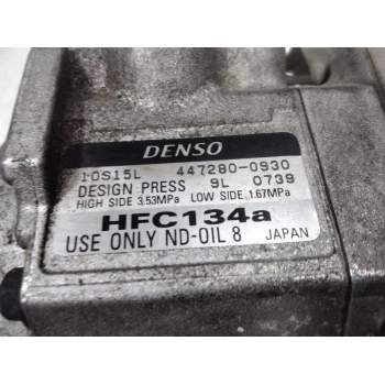 Recambio de compresor aire acondicionado para subaru legacy kombi/outback b14 premium referencia OEM IAM 4472800930  