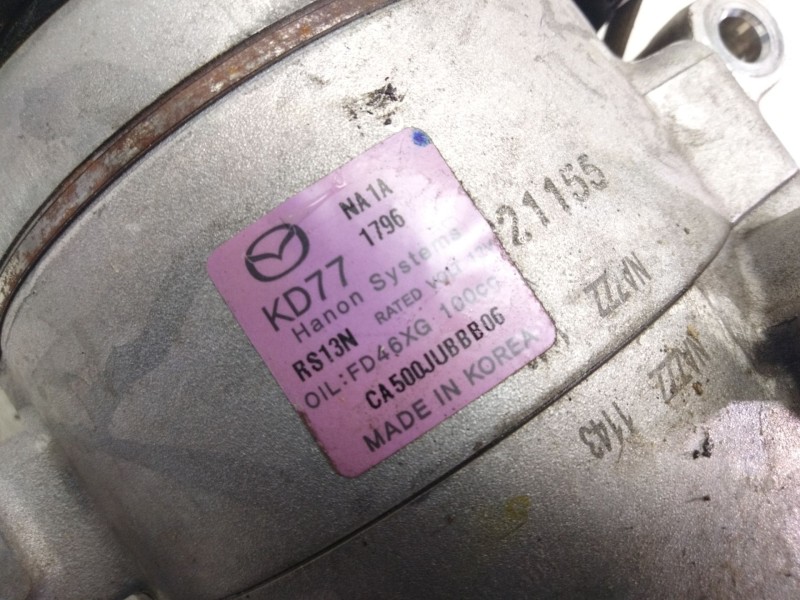 Recambio de compresor aire para mazda cx-5 2.0 cat referencia OEM IAM KD77 FD46XG 