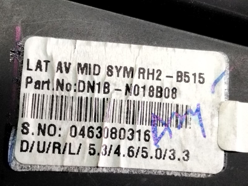 Recambio de aireador derecho para ford ecosport titanium referencia OEM IAM DN1BN018B08  