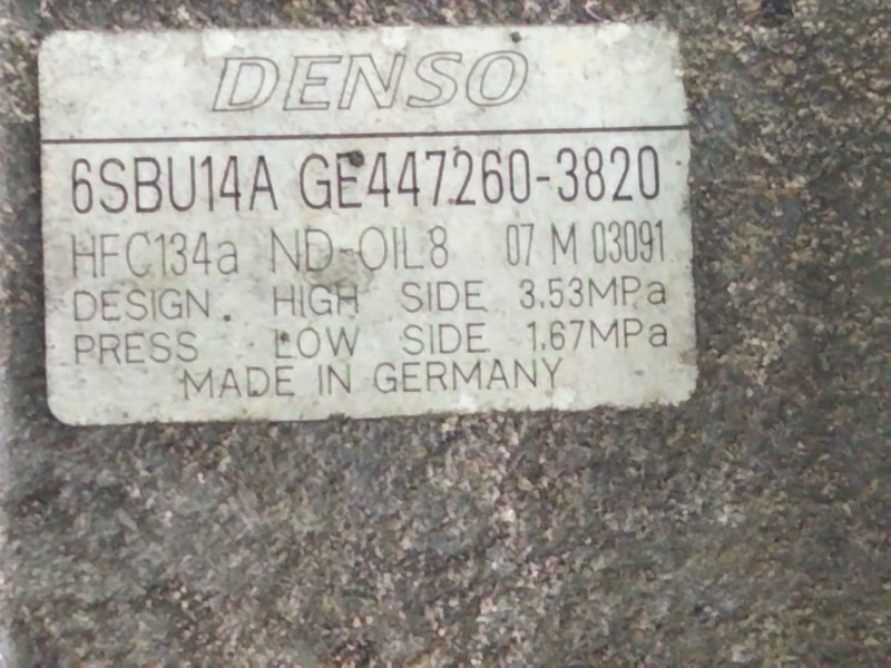 Recambio de compresor aire acondicionado para bmw serie 3 berlina (e90) 330d referencia OEM IAM GE4472603820  