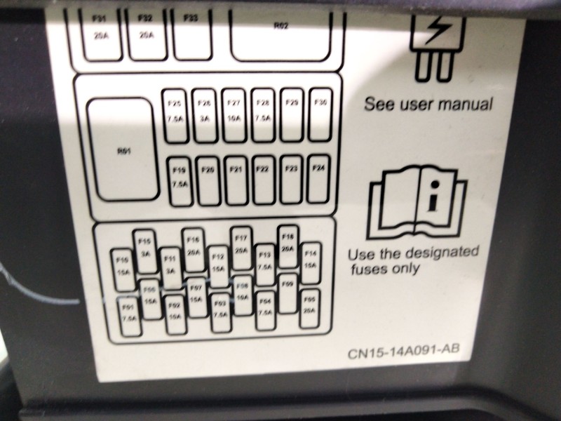 Recambio de guantera para ford ecosport titanium referencia OEM IAM CN1514A091AB  