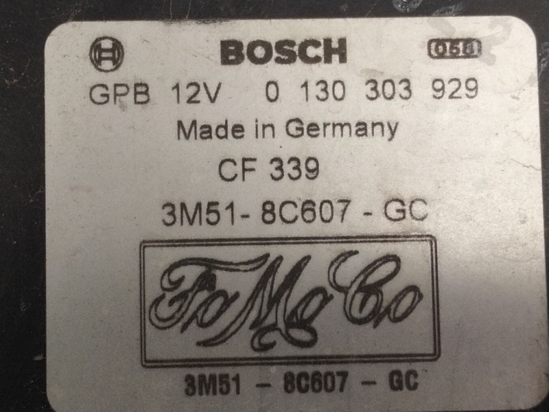 Recambio de electroventilador para volvo v50 familiar 2.4 kinetic referencia OEM IAM 3M518C607GC  