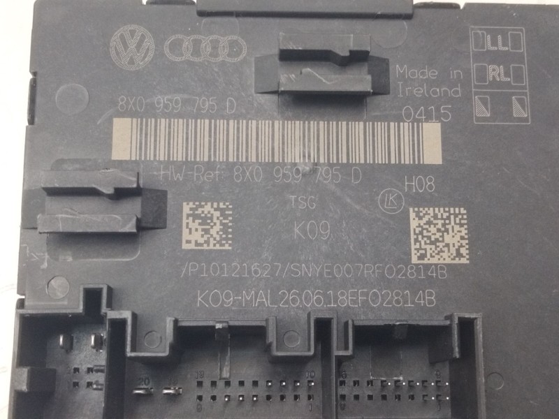 Recambio de centralita comfort para audi a1 (8xk) 1.0 tfsi referencia OEM IAM 8X0959795D  