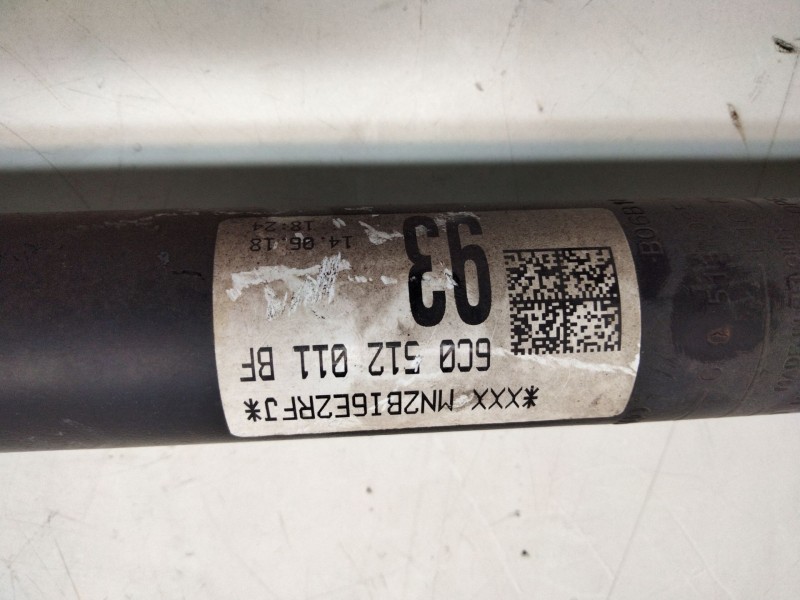 Recambio de amortiguador trasero derecho para audi a1 (8xk) 1.0 tfsi referencia OEM IAM 6C0512011BF  