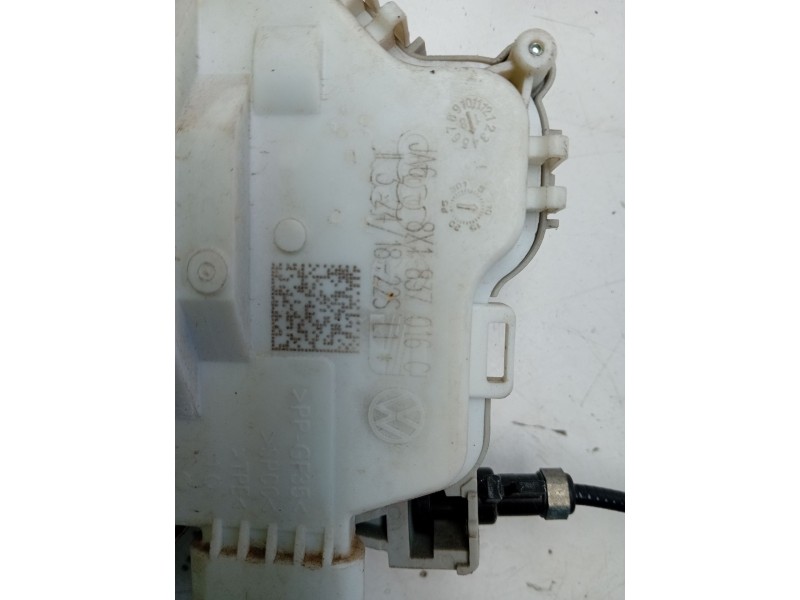 Recambio de cerradura puerta delantera derecha para audi a1 (8xk) 1.0 tfsi referencia OEM IAM 8X1837016C  