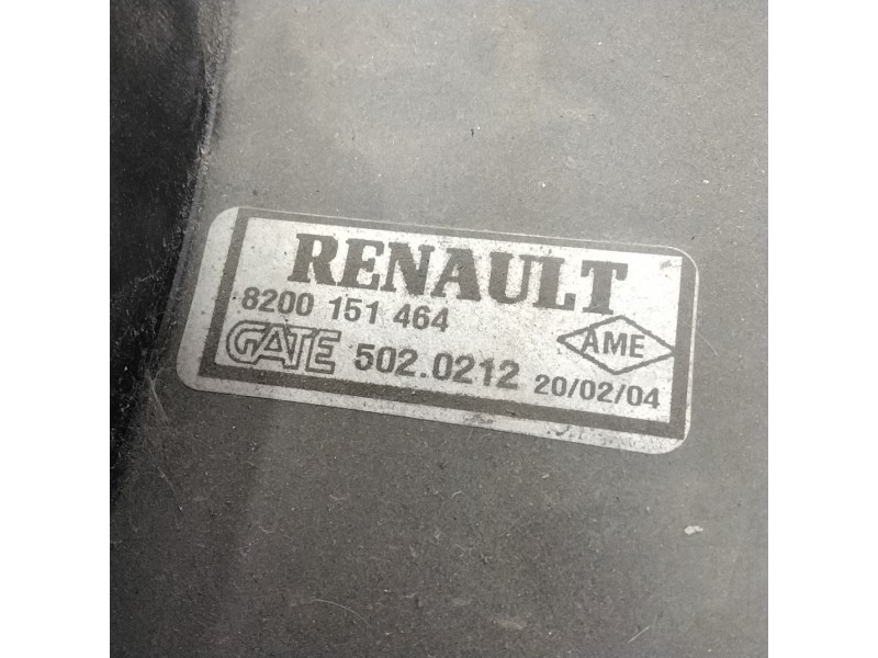Recambio de electroventilador para renault megane ii familiar dynamique confort referencia OEM IAM 8200151464  