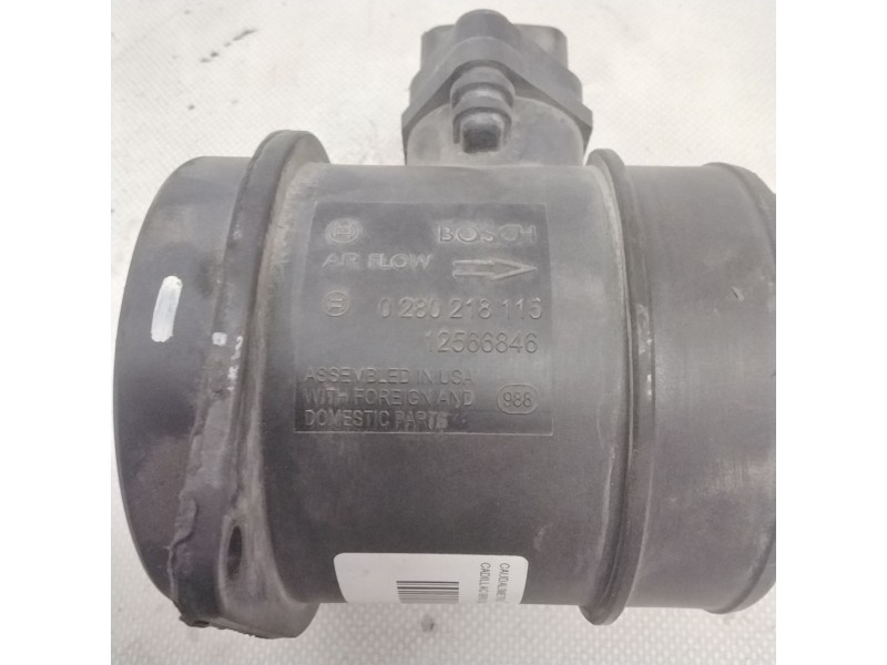 Recambio de caudalimetro para cadillac srx 3.6 v6 cat referencia OEM IAM 0280218115  