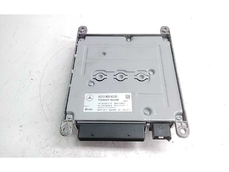 Recambio de amplificador de sonido para mercedes clase e coupe (bm 238) e 350 d 4matic (238.334) referencia OEM IAM A2139004320 