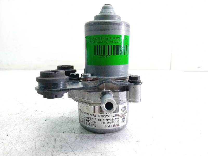 Recambio de depresor freno / bomba vacio para audi a1 (8xk) 1.0 tfsi referencia OEM IAM 1K0612181F  