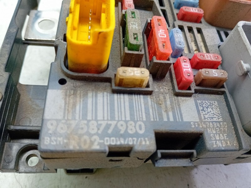 Recambio de centralita bsm para citroen c5 berlina exclusive referencia OEM IAM 9675877980  