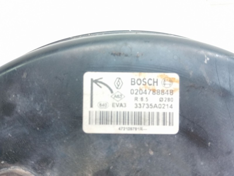 Recambio de servofreno para renault kangoo 1.5 dci diesel fap referencia OEM IAM 0204788848  