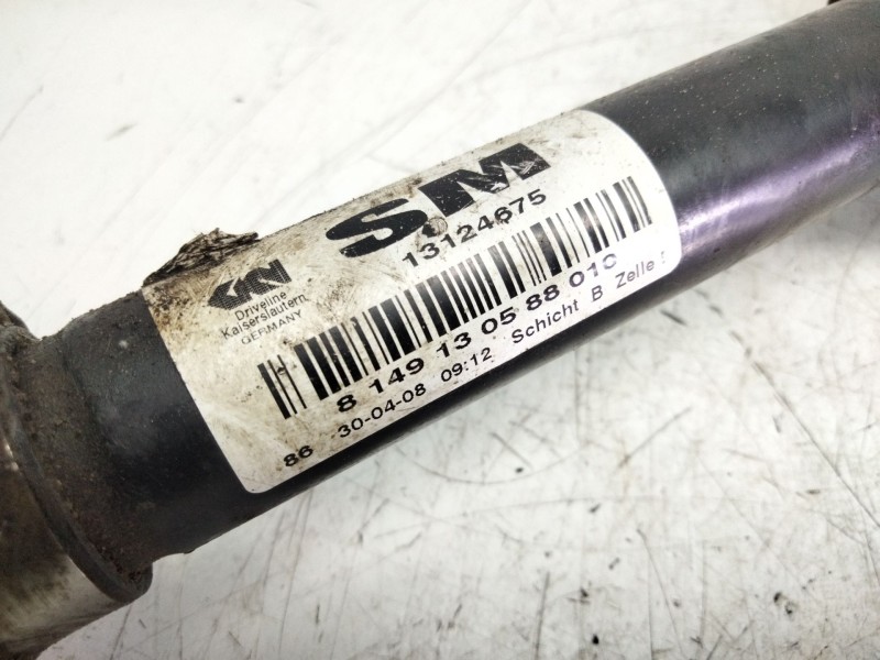 Recambio de transmision delantera izquierda para opel astra h ber. 1.7 16v cdti referencia OEM IAM 13124675  