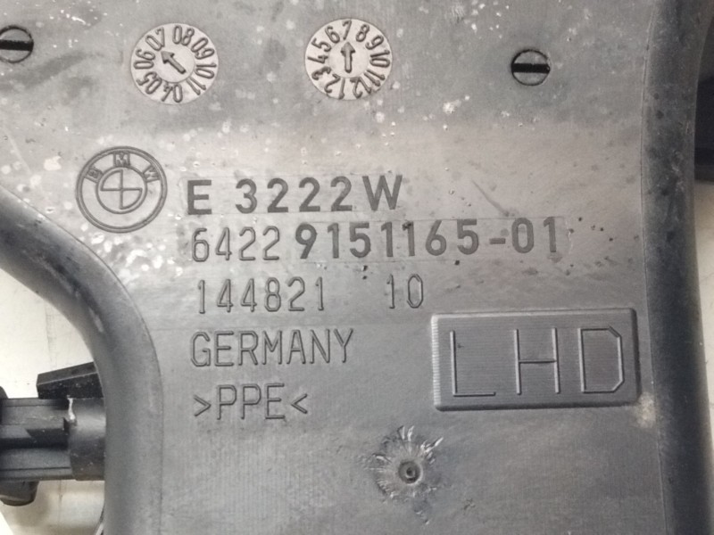 Recambio de aireador izquierdo para bmw serie 3 berlina (e90) 320d referencia OEM IAM 915116501  