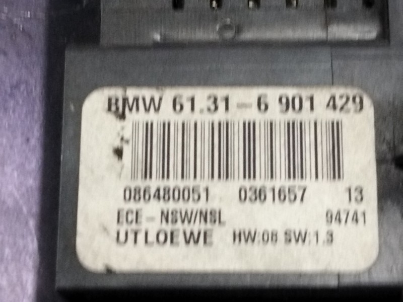 Recambio de mando luces para bmw serie 3 berlina (e46) 328i referencia OEM IAM 6901429  