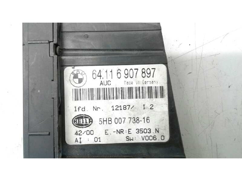 Recambio de mando climatizador para bmw serie 3 berlina (e46) 2.0 16v diesel cat referencia OEM IAM 64116907897  100769