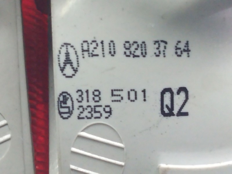 Recambio de piloto trasero izquierdo porton para mercedes clase e (w210) berlina diesel 270 cdi (210.016) referencia OEM IAM A21