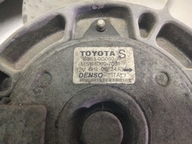 Recambio de electroventilador para toyota corolla (e12) 2.0 d-4d linea luna berlina referencia OEM IAM 163630G060A 16363 - 0G050