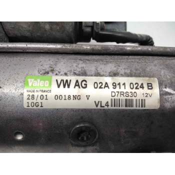 Recambio de motor arranque para audi a3 (8l) 1.9 tdi ambiente referencia OEM IAM 02A911024B 28010018NGV 